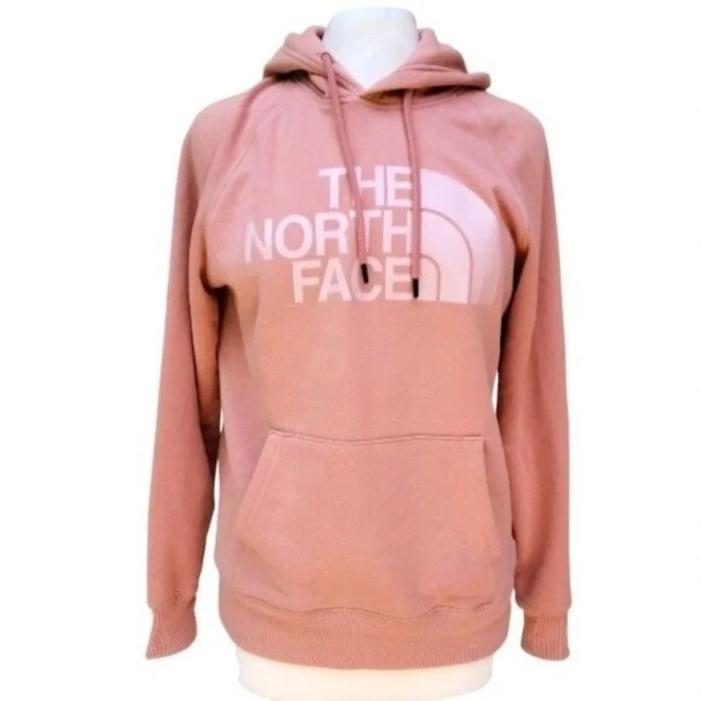 The North Face Women's Coral Peach Kangaroo Pouch Gorpcore Outdoor Hoodie S - Picture 1 of 7